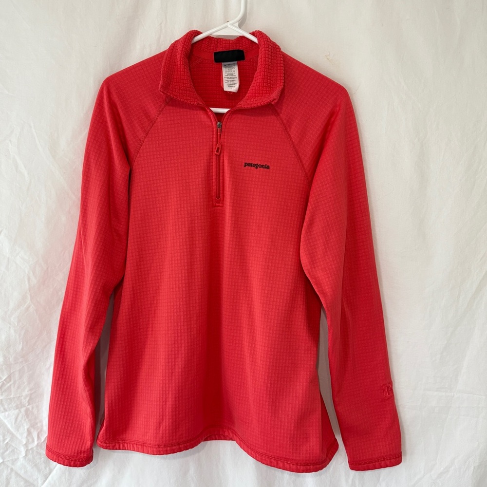 Patagonia Red Quarter-Zip Pullover